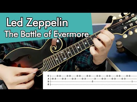 Led Zeppelin - The Battle Of Evermore ( Aula de Bandolim )
