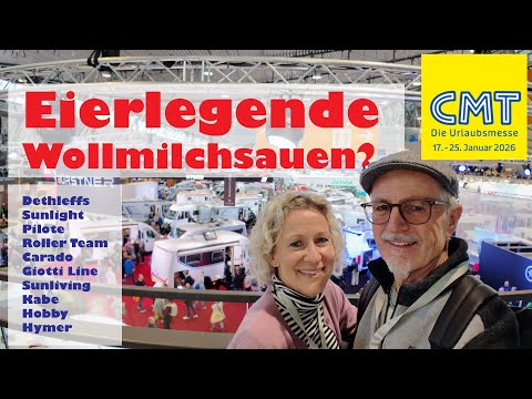 Halbbreite Wohnmobile - Topseller der CMT 2026