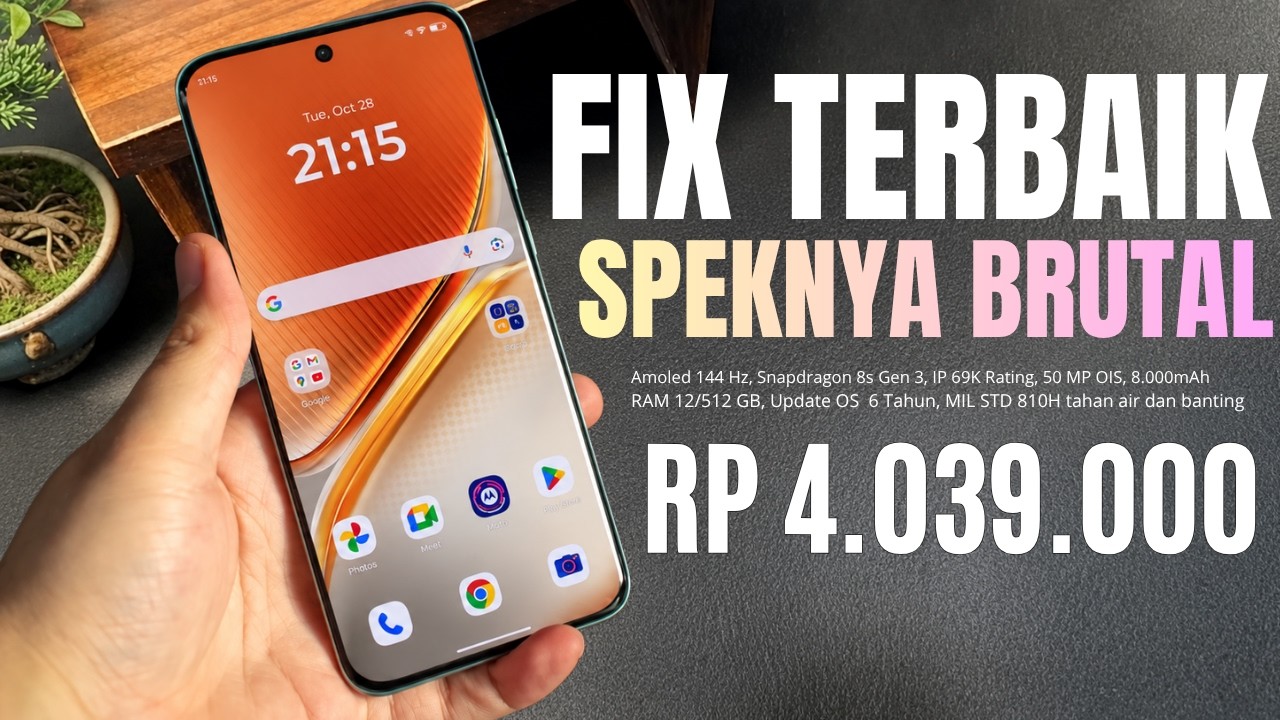 PILIHAN IDEAL‼️RAM 12/512GB, 8000MAH - HP 4 JUTAAN TERBAIK DAN TERBARU AKHIR TAHUN 2026