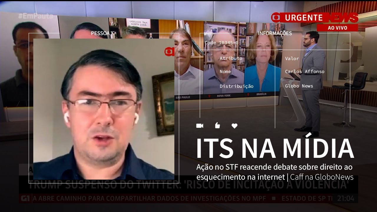STF e o  direito ao esquecimento na Internet | Caff na GloboNews