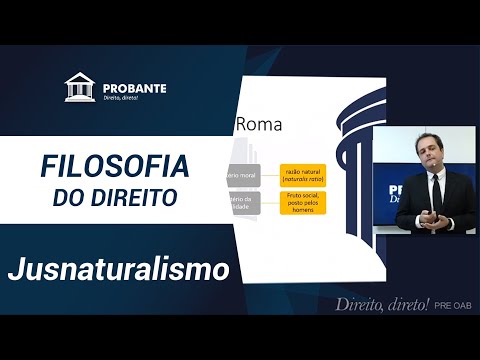 Jusnaturalismo - Trecho de aula Probante