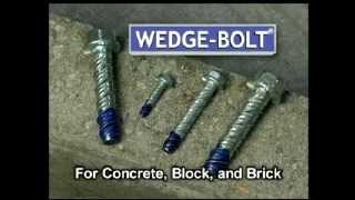 Wedge-Bolt Anchors