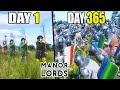 I played 365 DAYS of MANOR LORDS... (New Medieval City Builder)