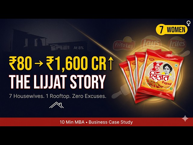 How 7 Women With ₹80 Built a ₹1,600 Crore Empire — The Lijjat Papad Story