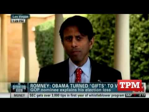 Click to Watch the A Man to Watch: Gov. Bobby Jindal of Louisiana, Chairman of the Republican Governors Association, Comes out Swinging    video