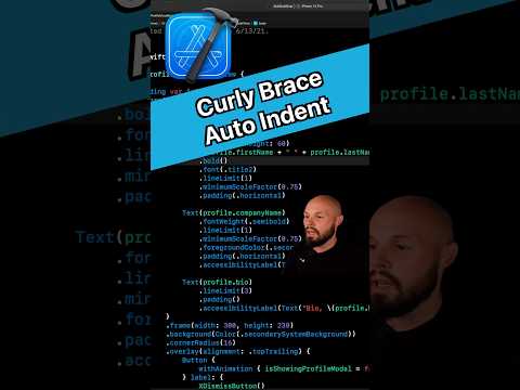 Xcode Tip - Messed Up Curly Brace - Fix it! #iosdeveloper #swift #xcode thumbnail