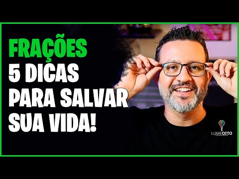 FRAÇÃO | ADIÇÃO e SUBTRAÇÃO de FRAÇÕES | 5 dicas que vão SALVAR SUA VIDA! | Prof. Gustavo Dias