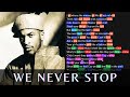 Rakim - We Never Stop | Lyrics, Rhymes Highlighted