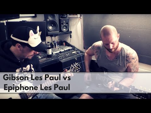 Gibson Les Paul Studio vs Epiphone Les Paul Studio - Blindfold Challenge Andertons Style