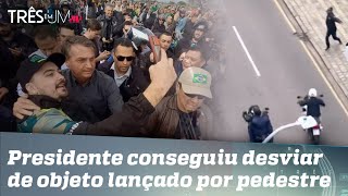 Bolsonaro sofre tentativa de ataque durante motociata em Curitiba