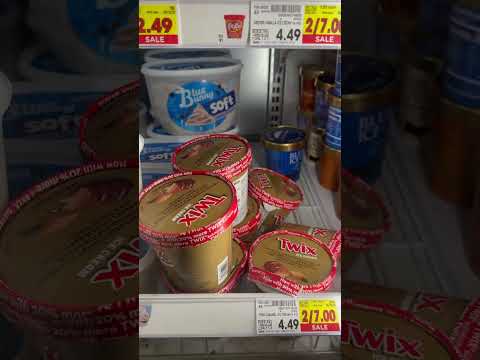 HAVE YOU TRIED THIS? TWIX ICE CREAM BARS! Any good?! #icecream #twix #fyp #shorts #howto