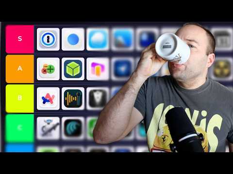 Tier listing 67 (oh no) apps on my Mac