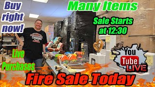 Live Fire Sale tons of new products Blankets, home Decor, 3d print items, puzzles, windchimes.