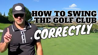 How to swing the golf club correctly #golf #golfswing
