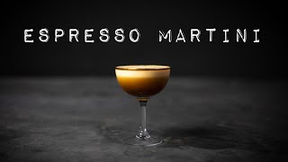 My Ultimate Easy ESPRESSO MARTINI Template! (Essential Cocktails 50/50)