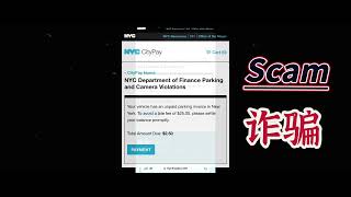 NYcitypay.com 💥Scam 💥罚单诈骗