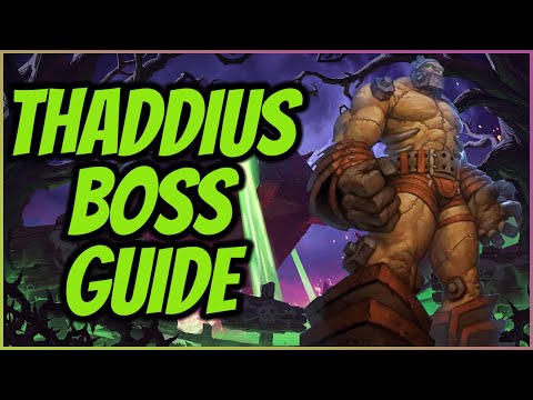 WoW Classic Naxxramas Boss Guide - Thaddius