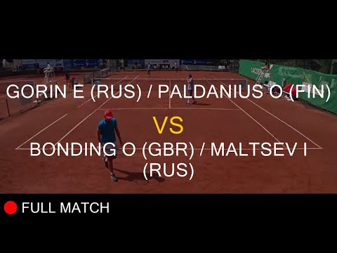 GORIN E (RUS) / PALDANIUS O (FIN) VS BONDING O (GBR) / MALTSEV I (RUS) - La Balle Mimosa 2021