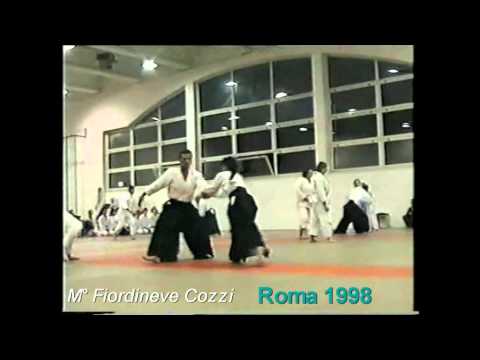 Aikido a Scuola 1996 + Roma 98 - Tada H. Sensei- Fiordineve C.6° Dan