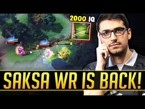 Saksa preparing his WINDRANGER for TI10 WEU Qualifiers DOTA 2