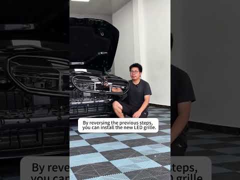 G60 LED Grille Install Video #bimmer #bmw #led #g60 #grille
