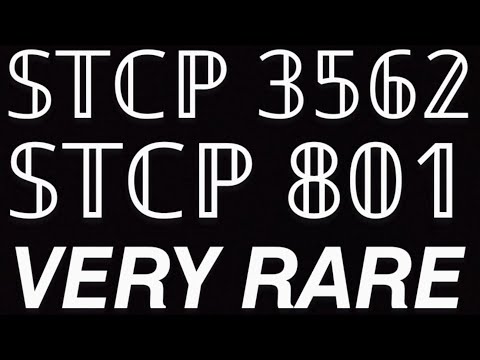 STCP 3562² - 801 *𝙑𝙀𝙍𝙔 𝙍𝘼𝙍𝙀*