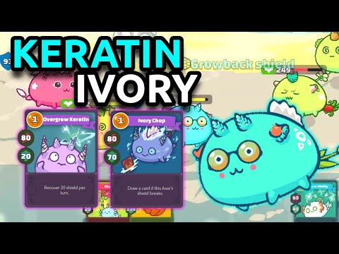 Keratin Ivory META Build - Aqua Tank | Axie Infinity