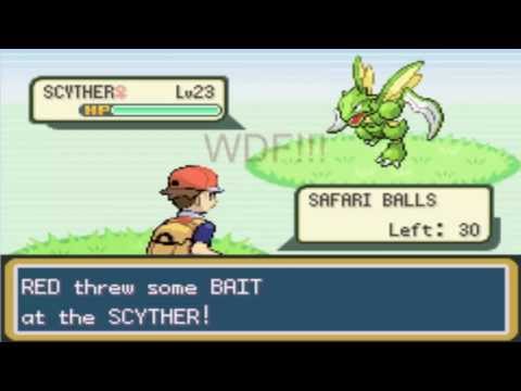 Where to Capture-Catch Skyther in Pokemon Firered