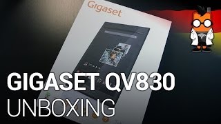Gigaset QV830 8 Zoll Quadcore-Tablet im Unboxing & Hands-on [GER]