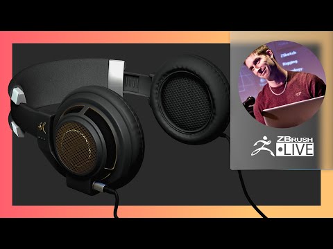 How It’s Made: Designing Headphones in ZBrush 2021.6.6 – Pixologic Paul Gaboury