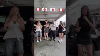 @Okasan 🇯🇵 @Namiko⭐️ @大原かおり👮🐶 さんとやりたかった動画をやっと撮れました　楽しいみんなで踊ると楽しすぎ#三和交通 #踊るおじさん #🇵🇪 #コラボ #fyppppppp