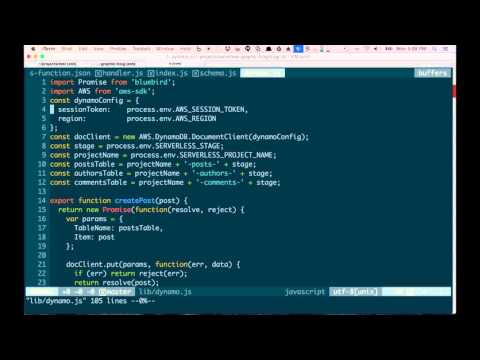 Serverless GraphQL Blog - Walkthrough