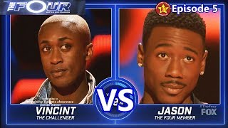 Vincint vs Jason Warrior with Results &amp;Comments The Four S01E05 Ep 5