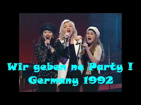 1994 Germany: Mekado - Wir geben ne Party (3rd place at Eurovision Song Contest in Dublin) SUBTITLED