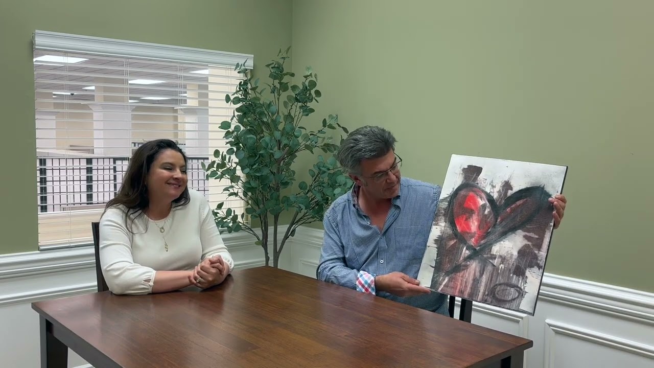 John Maione Jr. long-time artist & founder of The Gallery at The Workspace chats w/ wife Cat Maione.