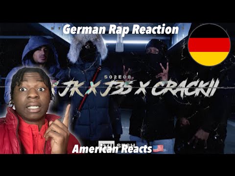 German Rap Reaction! SK x JK x J'35 x Crackii - Stu Sesh w/ Miloo Pictures [S02.E08] #GermanDrill