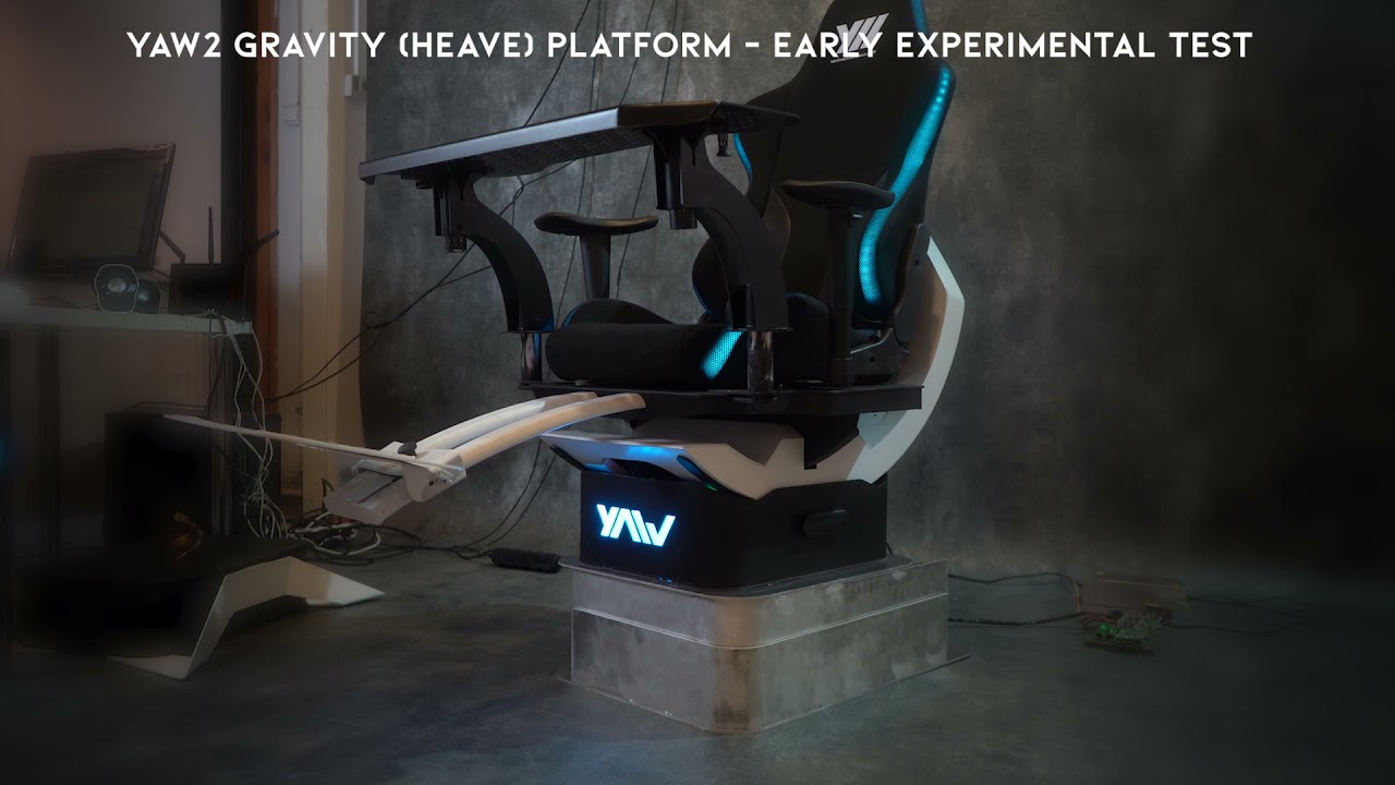 YAW2 Gravity (Heave) Platform experimental test