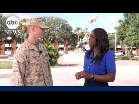 Celebrating the new Marines