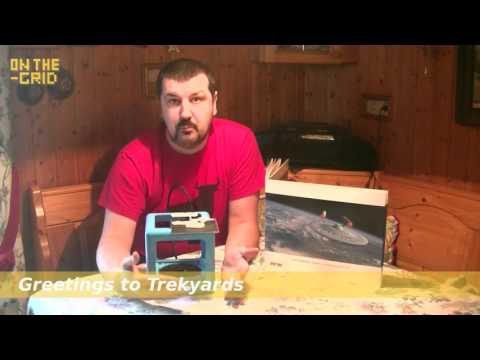 On the Grid Ep. 29, A Salute to Trekyards, Enterprise, 3D printing