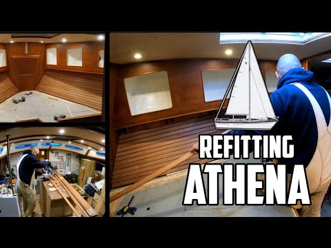 Sail life - Super spiffy cozy v-berth DIY sailboat project