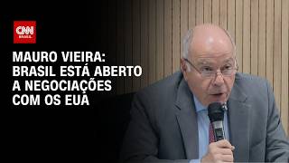 Vídeo: Lula buscou diálogo com os Estados Unidos, afirma Mauro Vieira | CNN 360°