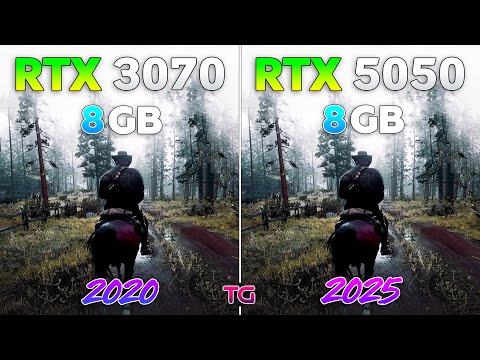 RTX 5050 vs RTX 3070 - Test in 10 Games