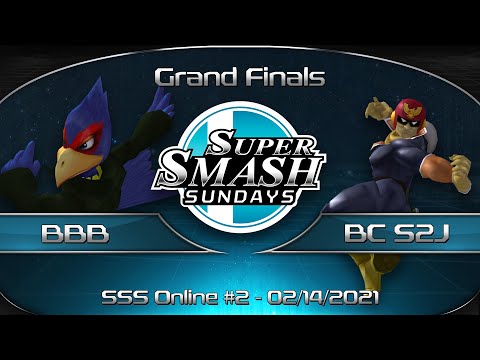 Super Smash Sundays Online #2 bobby big ballz (Falco) vs. S2J (Falcon) - SSBM Grand Finals