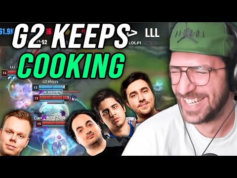 CAPS CAN'T STOP COOKING AT MSI - G2 vs LLL | MSI First Round w/ The Boys
