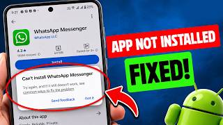 How to Fix “App Not Installed” Problem on Android (2026)