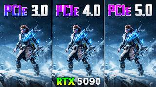 PCIe 30 vs PCIe 40 vs PCIe 50 on RTX 5090  How Big is the Difference