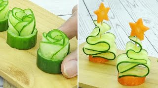 Cucumber & Carrot decoration ideas  Thaitrick