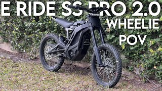 E Ride 2.0 Wheelie Montage