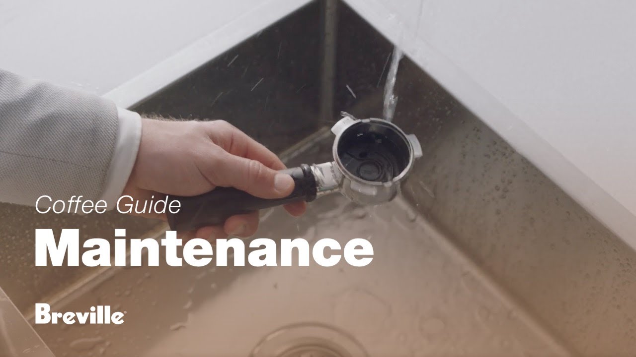 How to clean portafilter and filter basket