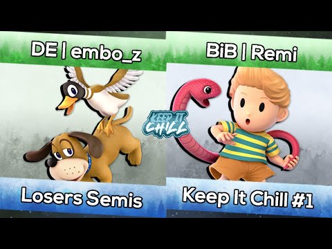 DE | embo_z (Duck Hunt) vs. BiB | Remi (Lucas) | Keep it Chill #1 | Smash Ultimate LSFs